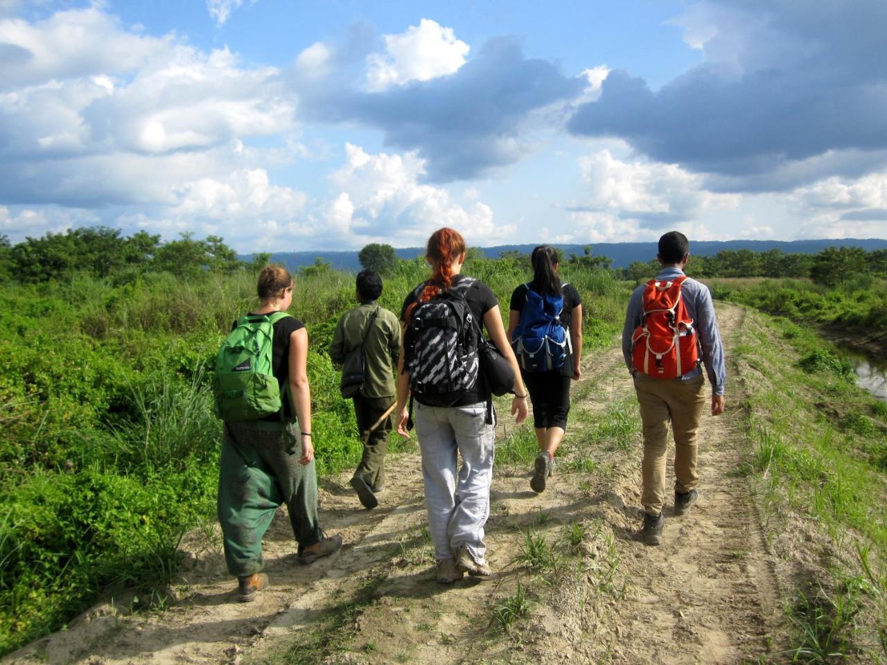 Hotel Rhinoceros-Homestay Sauraha Zewnętrze zdjęcie